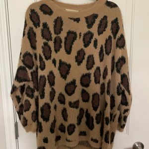 A Beautiful Soul (Altar’d State) Cheetah Sweater